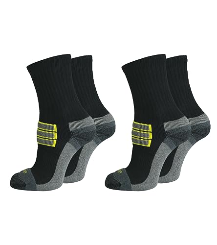 Nur Die 2er Pack Outdoor Socke Wandersocken weich haltbar gepolstert Trekkingsocken mit Stützrippe Anti-Blasen Damen von Nur Die