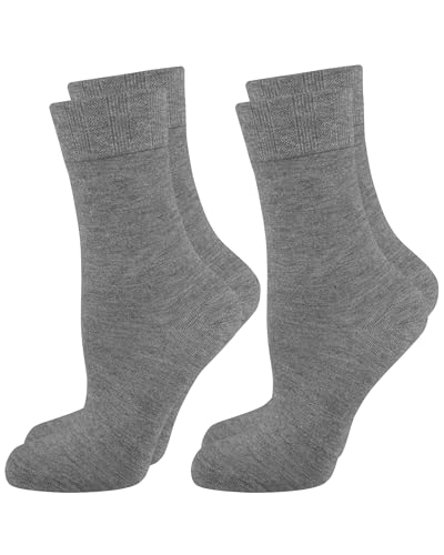 Nur Die 2er Pack Bambus Komfort Socken Damen weich Komfortbund Bambus-Socke von Nur Die