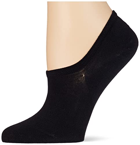 Nur Die Damen Dames"Sneaker Fussling" Socks, Schwarz, 39-42 EU von Nur Die