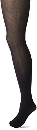 Nur Die Damen Blickdicht 40 Den Weiche Matte Optik Bequemer Bund Zwickel Verstärkte Fußspitze Strumpfhosen, Schwarz, 40-44 EU von Nur Die