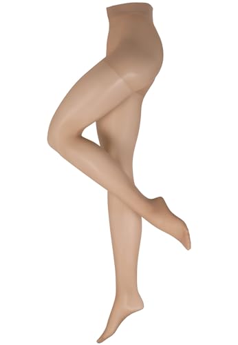 Nur Die Damen Feinstrumpfhose 3-Pack Fit in Form Große Größen - perle Größe 52-56 von Nur Die