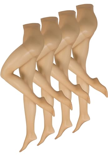 Nur Die Damen Feinstrumpfhose 3-Pack Fit in Form - mandel Größe 38-40 Nur Die Damen Feinstrumpfhose 3-Pack Fit in Form - mandel Größe 38-40 von NUR DIE