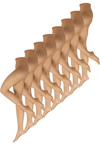 Nur Die Damen Feinstrumpfhose 6-Pack Seidenfein - amber Größe 44-48 von Nur Die