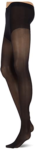 Nur Die Goodbye Laufmaschen Energy 20 DEN leichte Stützwirkung verhindert Laufmaschen transparente matte Fein-Strumpfhose entlastet die Beine Komfortbund Damen, schwarz, M von Nur Die