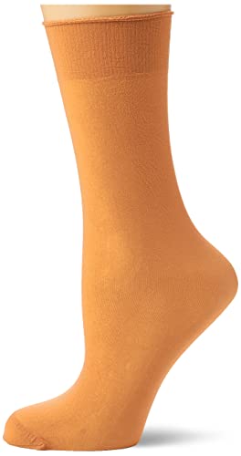 Nur Die Knie 30 DEN semi-blickdichte transparente Nylon Socken matte Optik mit Komfortbund Kniestrümpfe Damen von Nur Die