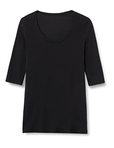 Nur Die Damen Long-Shirt -Relax & Go T Shirt, Schwarz, L EU von Nur Die