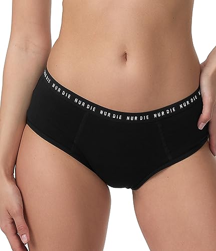 Nur Die Alles Geregelt Perioden-Unterwäsche für extrastarke Blutung waschbarer saugfähiger Panty Bio-Baumwolle Nur Die Alles Geregelt Perioden-Unterwäsche für extrastarke Blutung waschbarer saugfähiger Panty Bio-Baumwolle von Nur Die