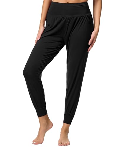 Nur Die Yoga-Hose Relax & Go lockere Freizeithose aus Bambus-Zellstoff besonders weich atmungsaktiv Blickdicht Softbund Damen von Nur Die