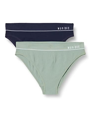 Nur Die Slip 2-Pack Retro - Marine/Khaki - Größe 48-50 von Nur Die