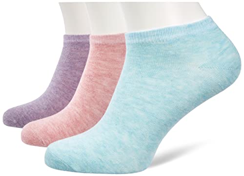 Nur Die 5er Pack Sneaker Socken Classic aus atmungsaktiver Baumwolle bequemer rutschfester Bund Damen von Nur Die