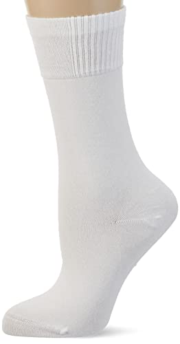 Nur Die Damen Socken 496842/ Da Bambus Socke, Gr. 39-42, Weiß (weiß 920) von Nur Die