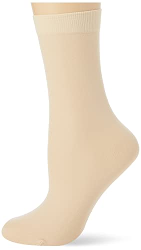 Nur Die Söckchen 30 DEN semi-blickdichte transparente Nylon Socken mit Komfortbund unsichtbar matte Optik Damen von Nur Die
