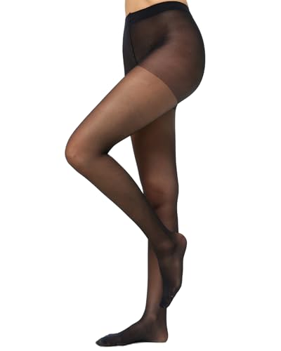 Nur Die Damen Stützstrumpfhose 719100/Fit in Form, Gr. 48 (44-48/L), Schwarz (schwarz 094) von Nur Die