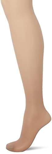 Nur Die Fit in Form 40 DEN starke Stützwirkung Große Größen semi-blickdichte Fein-Strumpfhose seidig matte Optik entlastet die BeineKomfortbund Damen, perle, XL von Nur Die