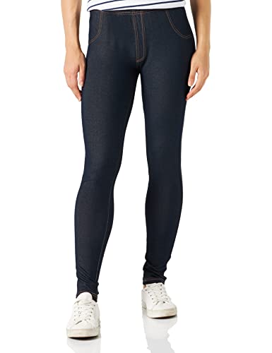 Nur Die Treggings in Jeans-Look Relax & Go Stretch mit Taschen Komfortbund Skinny Fit Damen von Nur Die