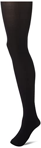 Nur Die Ultra Blickdicht 80 DEN warme Strumpfhose matte Optik breiter Komfortbund Baumwollzwickel Damen, schwarz, XL von Nur Die
