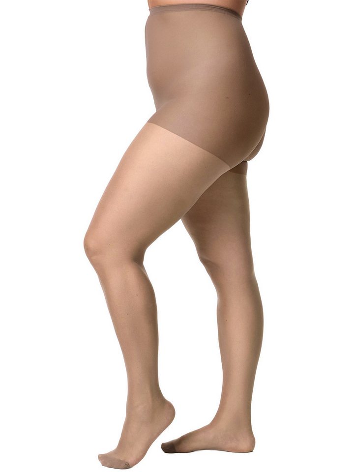 Nur Die Feinstrumpfhose 8er Sparpack Supersitz Große Größen 20 DEN (8 St) nylon transparent Fein-strumpfhose von Nur Die