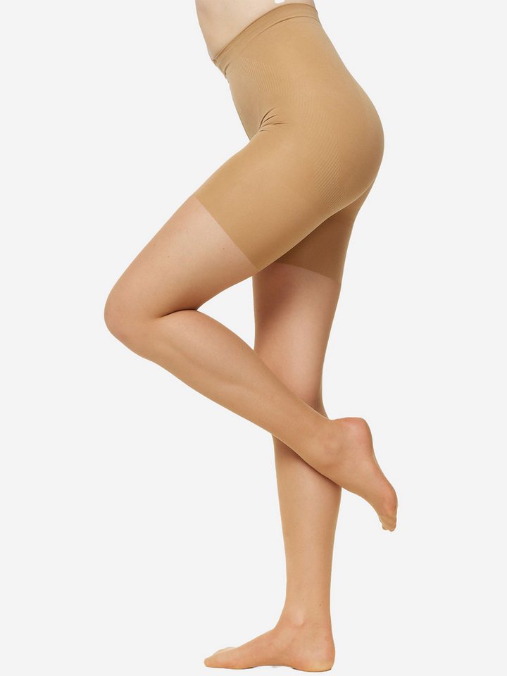 Nur Die Feinstrumpfhose 6er Sparpack Bauch-Beine-Po 20 DEN (6 St) nylon transparent Fein-strumpfhose von Nur Die