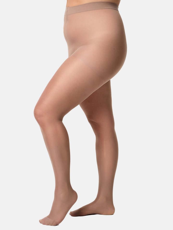Nur Die Feinstrumpfhose 5er Sparpack Fit in Form Große Größen 40 DEN (5 St) nylon transparent Fein-strumpfhose von Nur Die