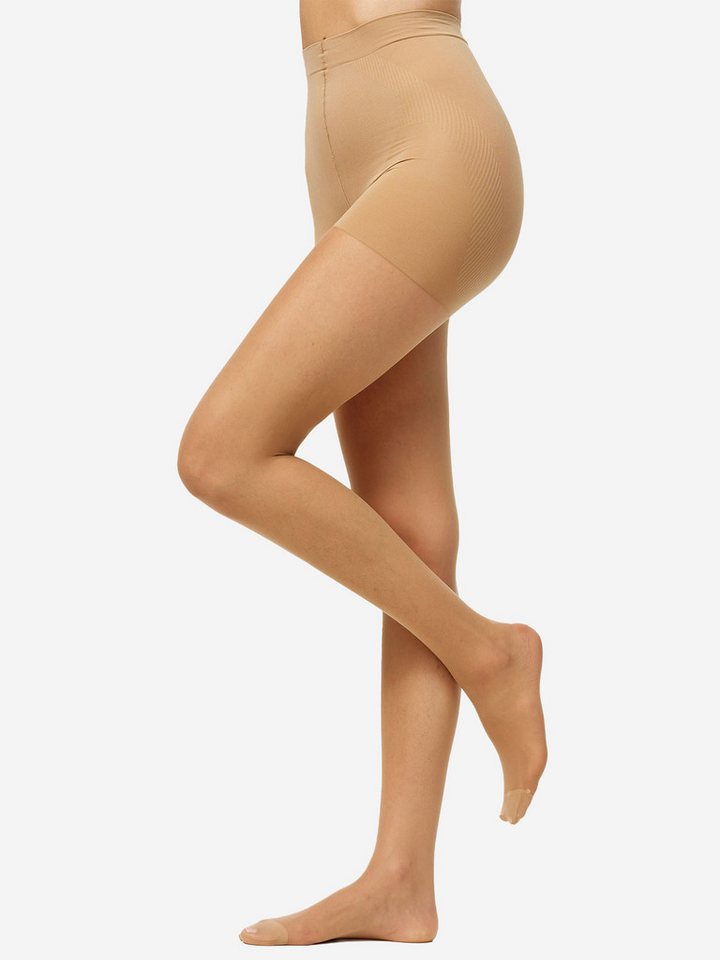 Nur Die Feinstrumpfhose 4er Sparpack Goodbye Laufmaschen Shape 20 DEN (4 St) nylon transparent Fein-strumpfhose von Nur Die