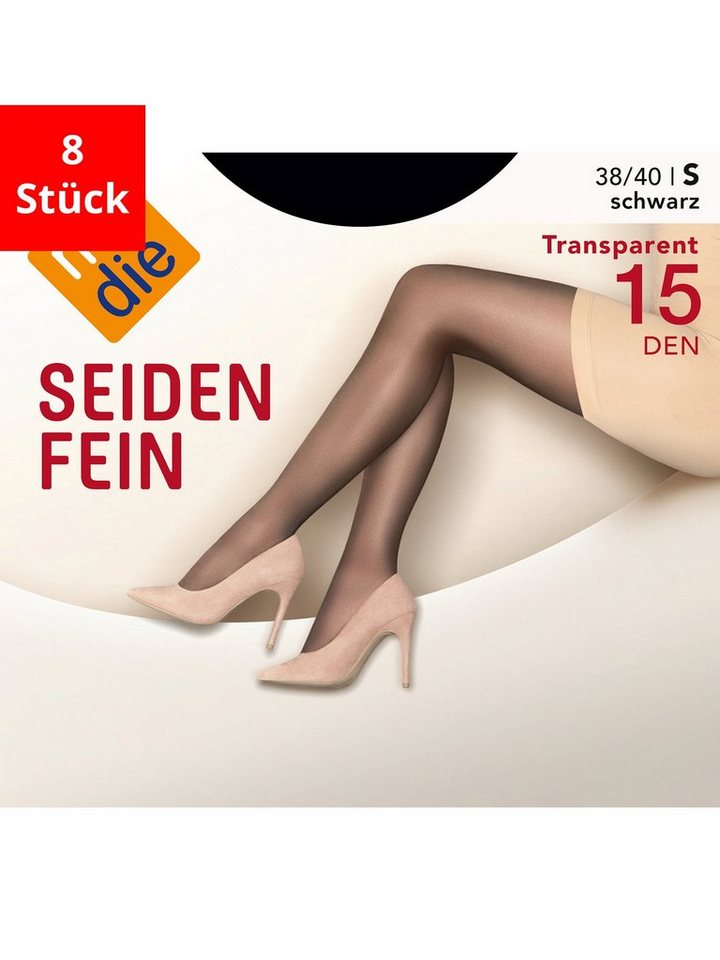 Nur Die Feinstrumpfhose Seidenfein - Im 8-Pack von Nur Die