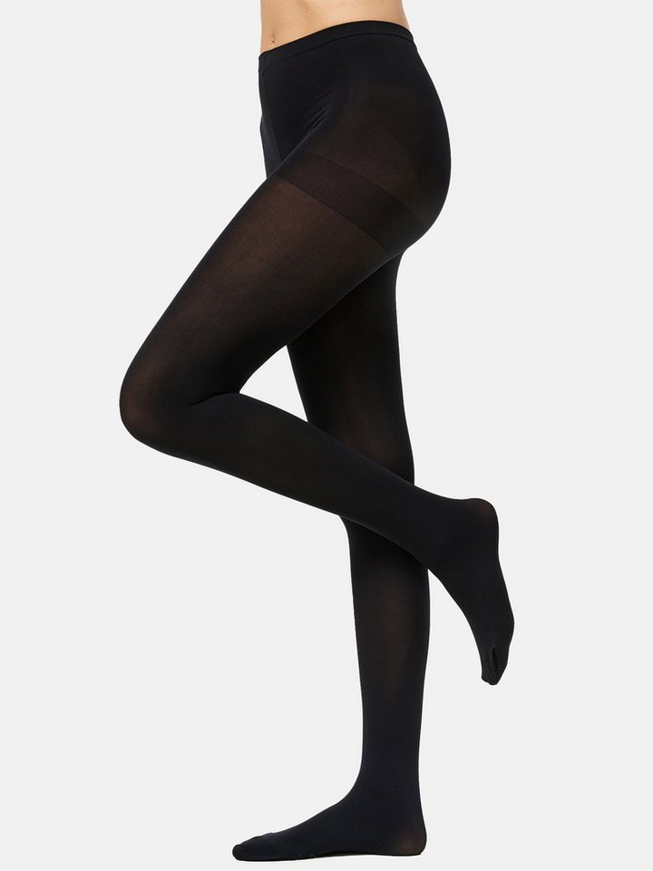 Nur Die Feinstrumpfhose 5er Sparpack Ultra-Blickdicht 80 DEN (5 St) nylon transparent Fein-strumpfhose von Nur Die