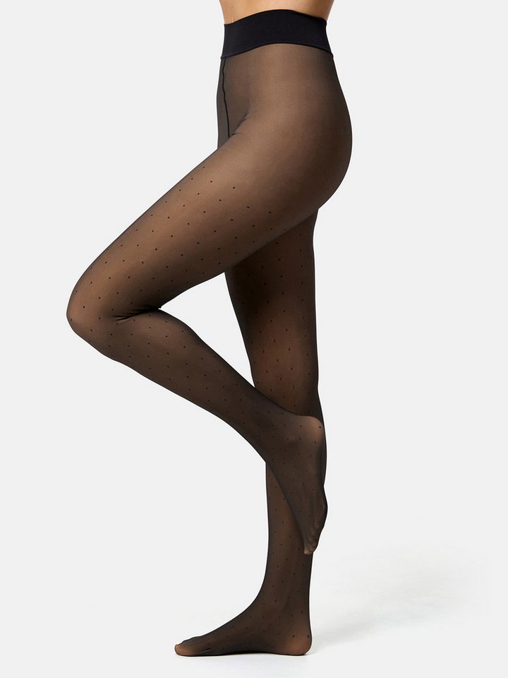 Nur Die Feinstrumpfhose Warm & Transparent mit wärmendem Innenfleece 80 DEN Print Nur Die Feinstrumpfhose Warm & Transparent mit wärmendem Innenfleece 80 DEN Print von Nur Die