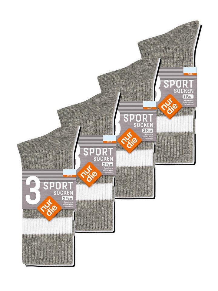 Nur Die Freizeitsocken Sport und Alltag (12-Paar) Männer Multipack Mehrpack von Nur Die