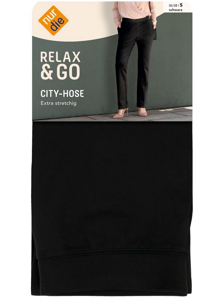 Nur Die Jerseyhose Relax & Go City-Hose von Nur Die