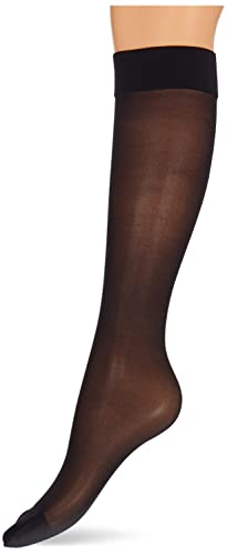 Nur Die Damen Knie Fit in Form Strumpfwaren, Schwarz, Einheitsgröße EU von Nur Die