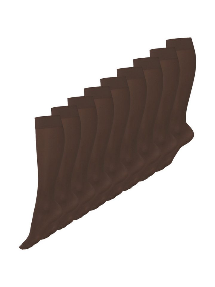 Nur Die Kniestrümpfe Vitastütz (9-Paar) Knie-strümpfe thermo-socken overknee von Nur Die