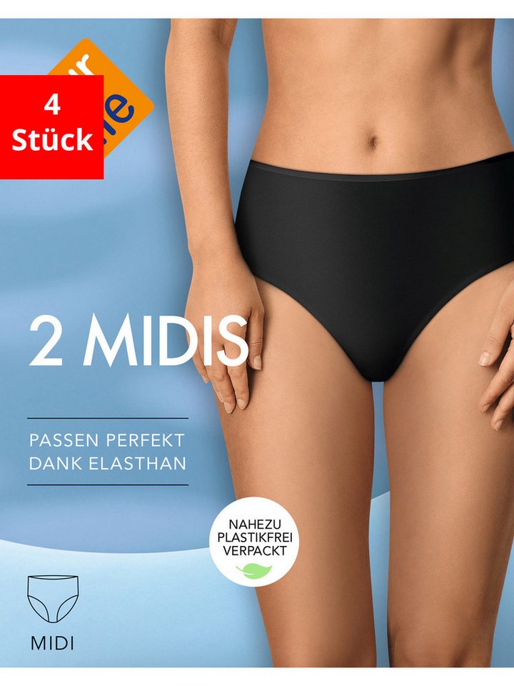 Nur Die Midislip Slip Midi (4-St) von Nur Die