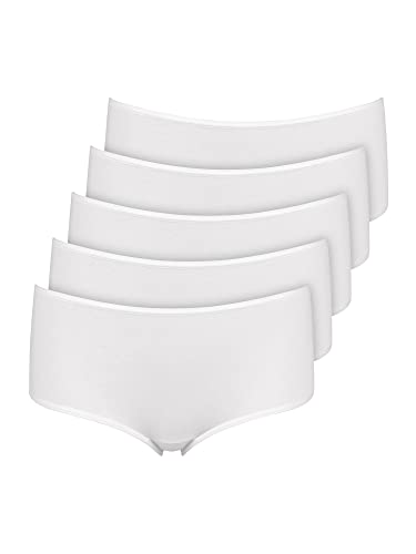 Nur Die Panty 5-Pack Basic - Weiss - Größe 40-42 von Nur Die