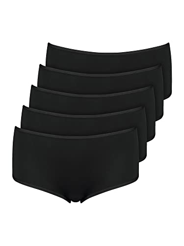 Nur Die Panty 5-Pack Basic - schwarz - Größe 44-46 von Nur Die