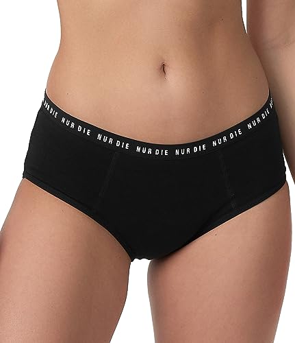 Nur Die Damen Panty Alles gereguleerd - Normaal Slip, Schwarz, L EU von Nur Die