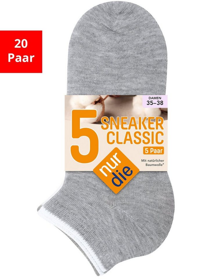 Nur Die Sneakersocken Classic (20-Paar) von Nur Die