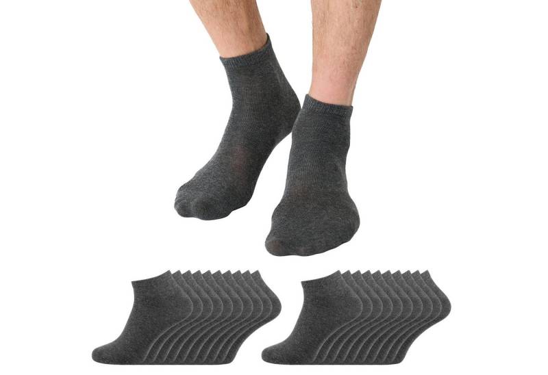 Nur Die Sneakersocken Classic unifarben hautsympathisch (20-Paar) Männer Multipack Mehrpack von Nur Die