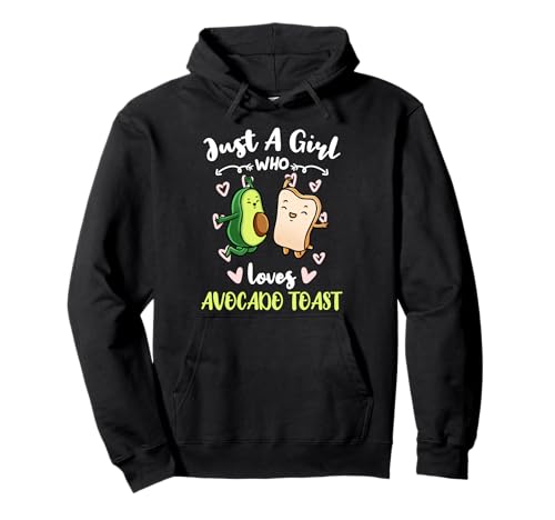 Nur ein Mädchen das Avocado-Toast liebt Pullover Hoodie von Nur ein Mädchen das Avocado-Toast liebt