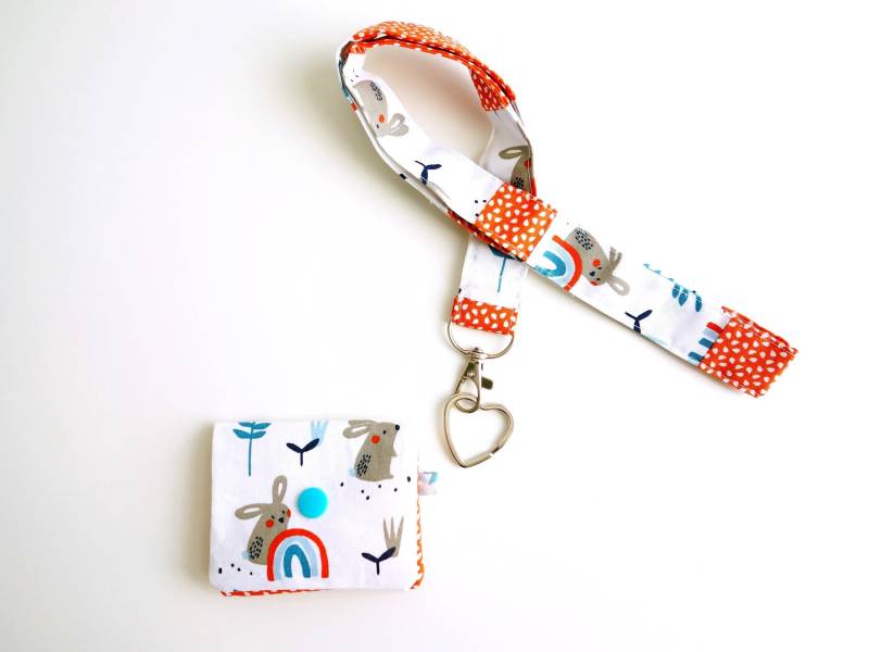 Kindergeldbeutel Hase Für Mädchen | Set Portemonnaie Kindergeschenk Geburtstag, Einschulung, Adventskalender & Weichnachten von NurBuntes