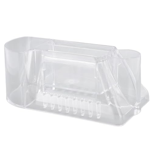 Nagelbohrer-Halter, Transparenter Multifunktion Aler Nagelbohrer-Ständer-Organizer Nagelmaschinen-Bits, Kunststoff, Nagel Bohrer Halter Organizer 16x8,5x6,3 Cm von Nurnesy