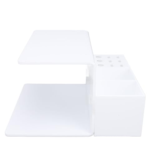 Wimpernverlängerungskissen-Regalständer, Acryl-Wimpernkissenständer, Wimperntransplantationskissen-Organizer Wimpernverlängerungskissen (Weiß) von Nurnesy