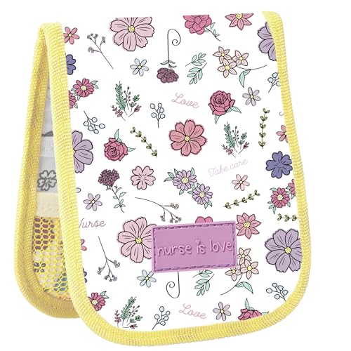 Nurse is Love Krankenschwester Taschenorganizer Farbe GELB | Krankenschwester Zubehör & Arzt Zubehör. Passen zu Verbandschere | Krankenschwester Geschenke. Wasserfestes Material | Schneller Zugriff von Nurse is Love