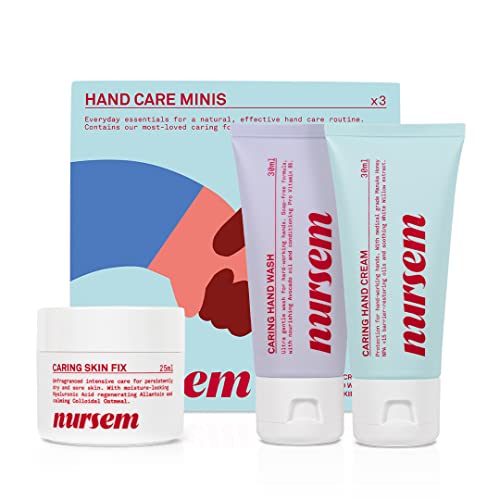 Nursem Handpflege Minis | Handcreme-Geschenkset für empfindliche Haut, Krankenschwester-Geschenkset von Nursem