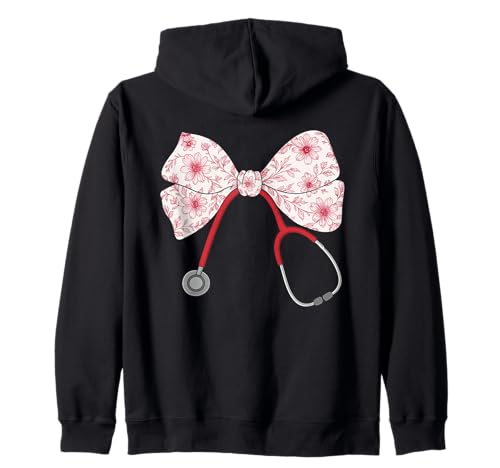 Krankenschwester-Stethoskop, für Frauen | Schleife, Kokette & Stillen Kapuzenjacke Krankenschwester-Stethoskop, für Frauen | Schleife, Kokette & Stillen Kapuzenjacke von Nurses Gift Ideas for Women for Work