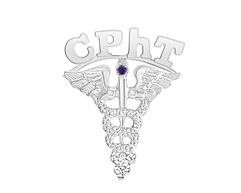 Zertifizierte Cpht Abschlussnadel in Silber Zertifizierte Cpht Abschlussnadel in Silber von NursingPins