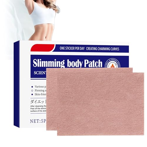 Slimming Body Patch – Natürliche Hautstraffung & Konturierung Für Bauch & Körper – Straffungs- Und Formgebungseffekt Mit Hautverträglichen Inhaltsstoffen – 10 Stück – Für Frauen Und Männer von Nurvidis