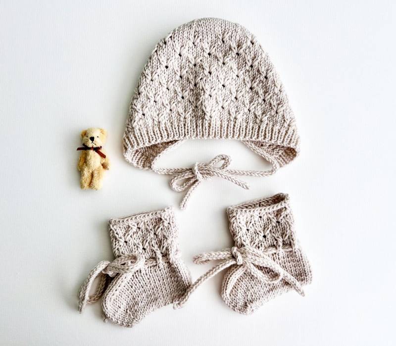 Baby Geschenk Booties Heimkommen Personalisiertes von NuschBoutique