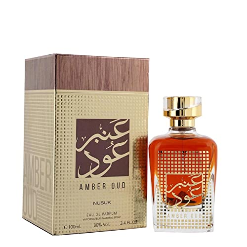 Nusuk Amber Oud Eau de Parfum Spray 100 ml für Frauen von Nusuk