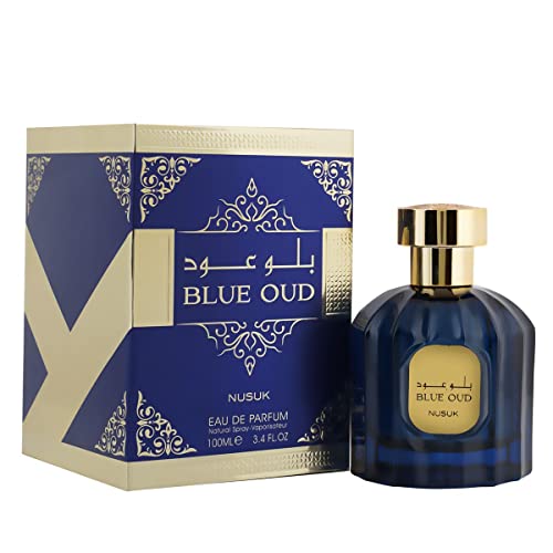 Nusuk Blue Oud Eau De Parfum Spray (unisex) 100 Ml For Women von Nusuk