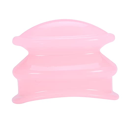 Lippenvergrößerer Silikon Lippenpumpe Schönheitswerkzeug hochwertiges PVC lebige tragbar für Frauen zu Hause unterwegs pink 5 x 3 6cm von NutriEss